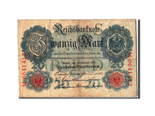 Banknote, Germany, 20 Mark, 1914, 1914-02-19, VF(30-35)