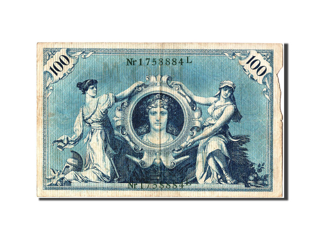 Geldschein, Deutschland, 100 Mark, 1908, 1908-02-07, SGE+