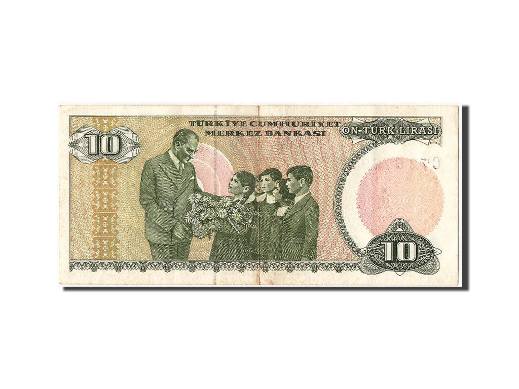 Billet, Turquie, 10 Lira, SUP