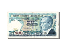 Banknot, Turcja, 500 Lira, AU(50-53)