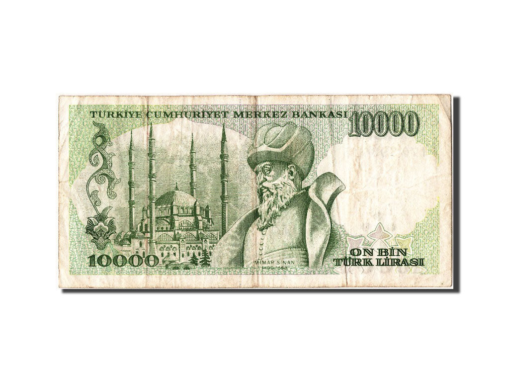 Geldschein, Türkei, 10,000 Lira, S+