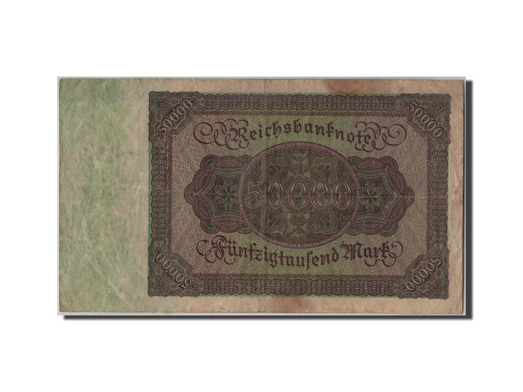Billet, Allemagne, 50,000 Mark, 1922, 1922-11-19, TB+