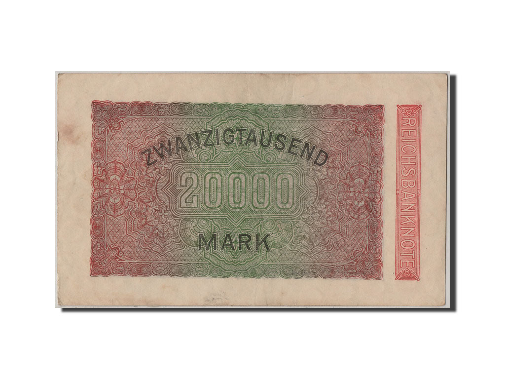 Billete, 20,000 Mark, 1923, Alemania, 1923-02-20, MBC+