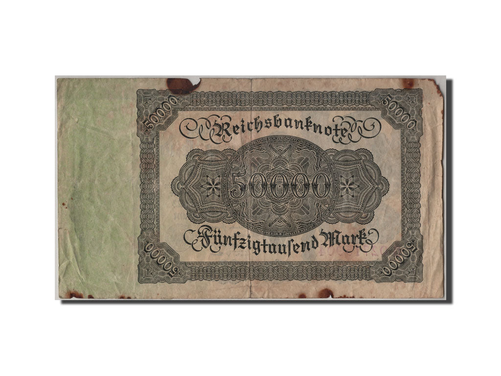 Billet, Allemagne, 50,000 Mark, 1922, 1922-11-19, B+