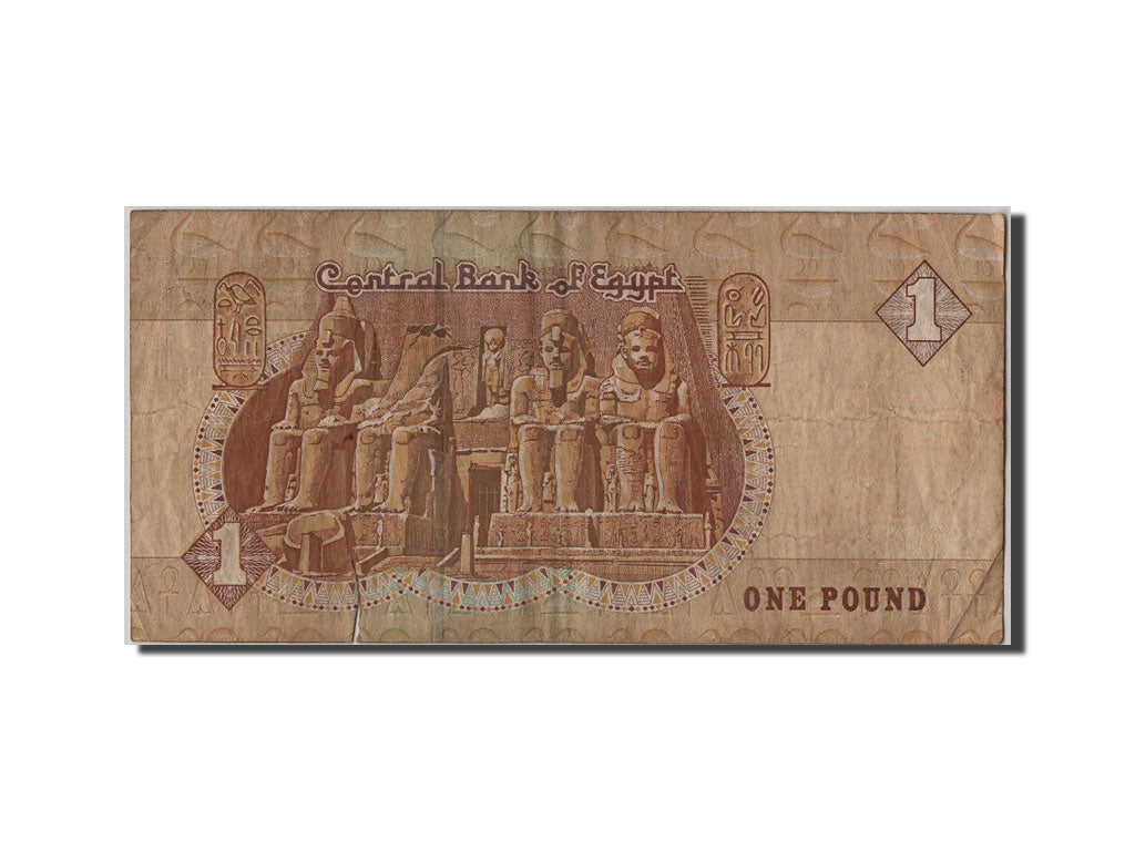 Geldschein, Ägypten, 1 Pound, 2002, S+