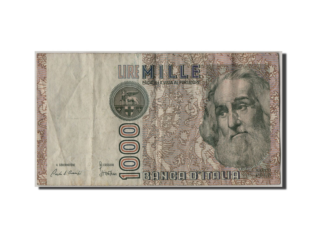 Geldschein, Italien, 1000 Lire, 1982, 1982-01-06, S+