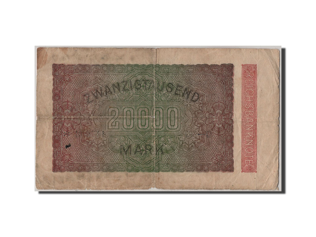 Banconote, Germania, 20,000 Mark, 1923, 1923-02-20, B