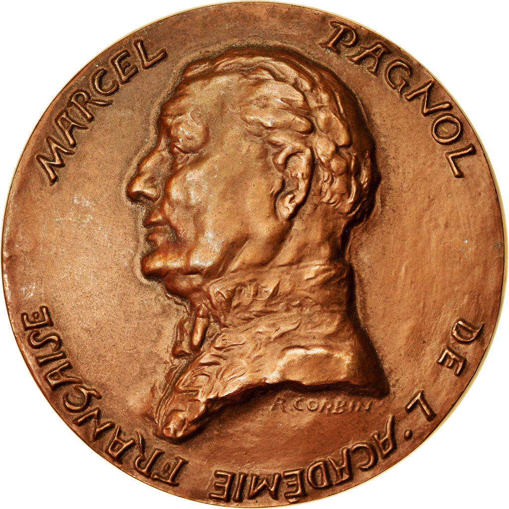 Frankrijk, Medaille, Marcel Pagnol, Académie Française, Arts & Culture, 1975