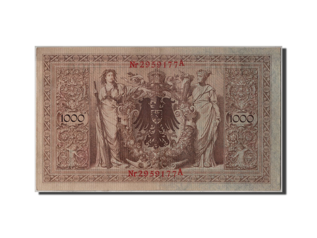 Banknote, Germany, 1000 Mark, 1910, 1910-04-21, AU(50-53)