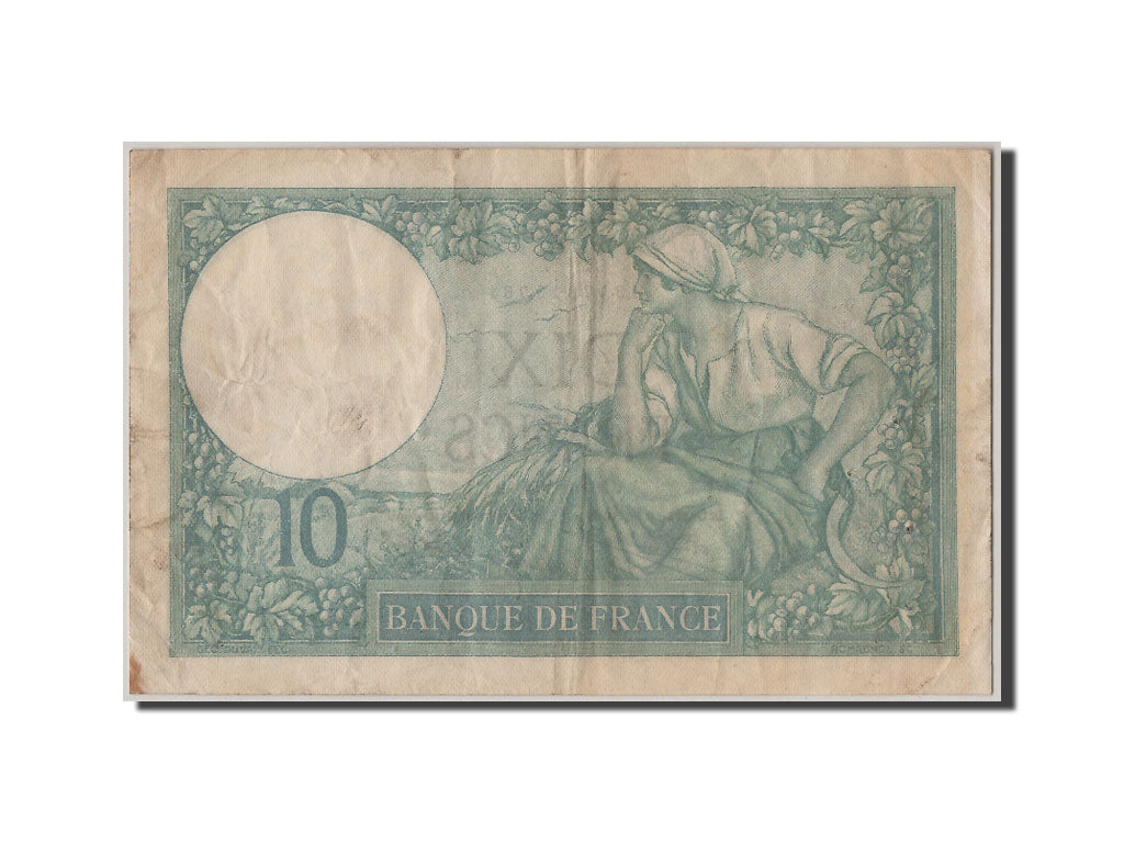 Biljet, Frankrijk, 10 Francs, 10 F 1916-1942 ''Minerve'', 1930, 1930-11-16, TTB