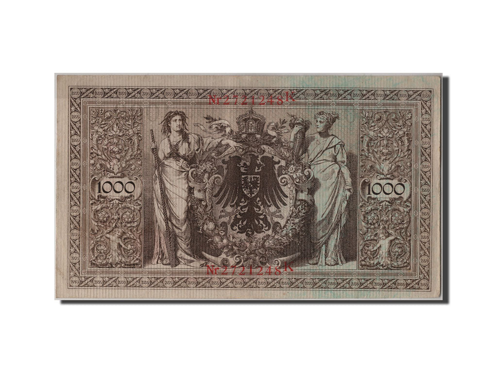 Banconote, Germania, 1000 Mark, 1910, 1910-04-21, BB+