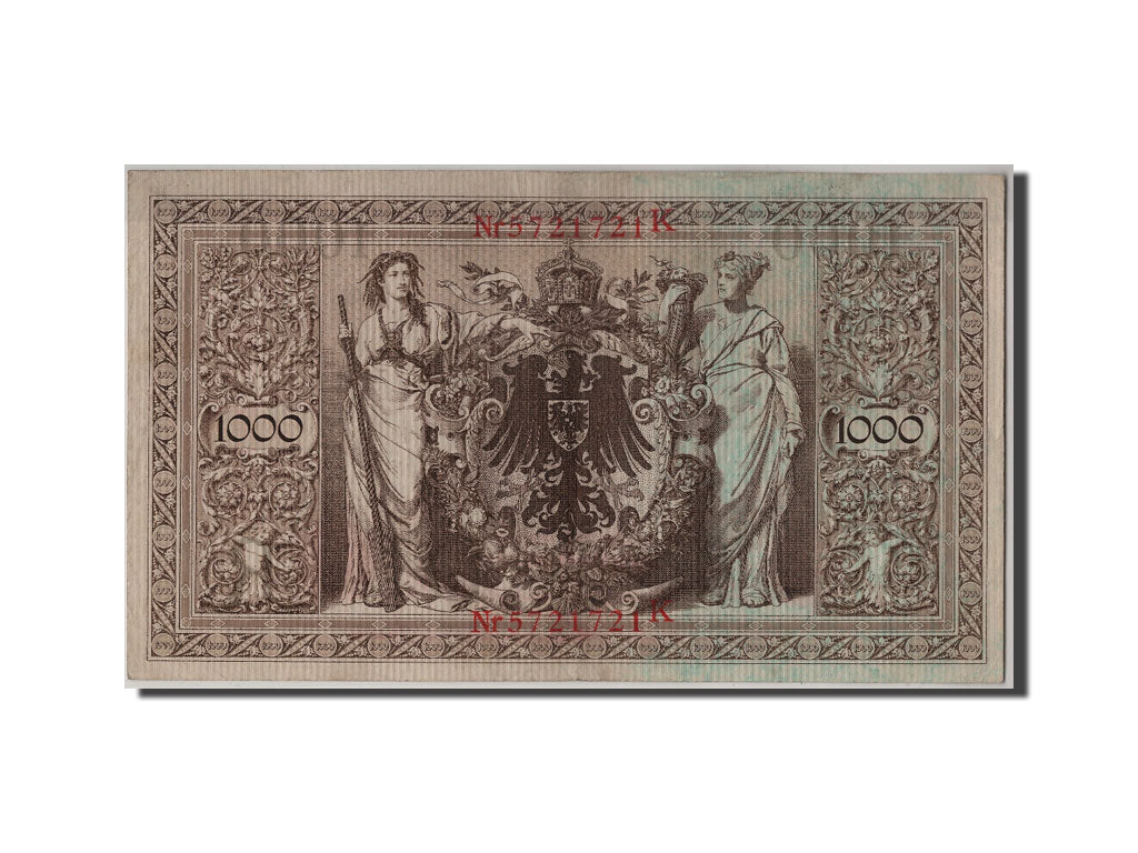Banconote, Germania, 1000 Mark, 1910, 1910-04-21, BB+