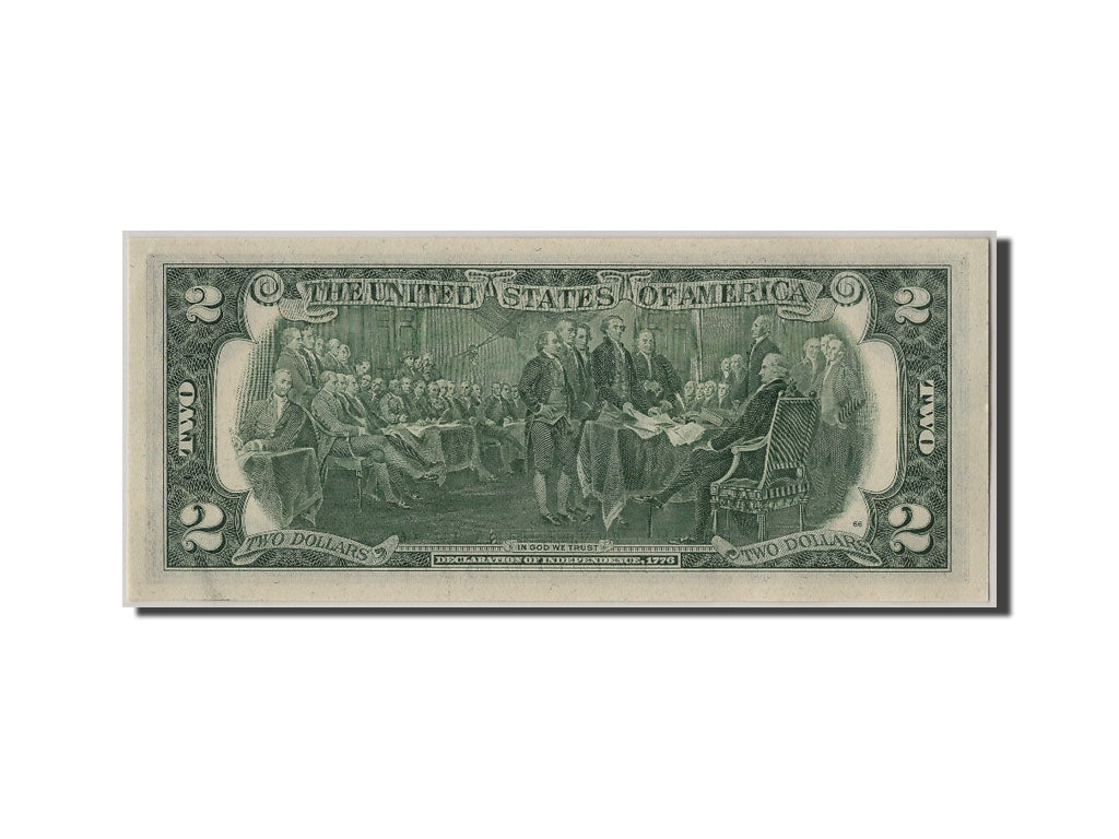 Geldschein, Vereinigte Staaten, Two Dollars, 1976, UNZ