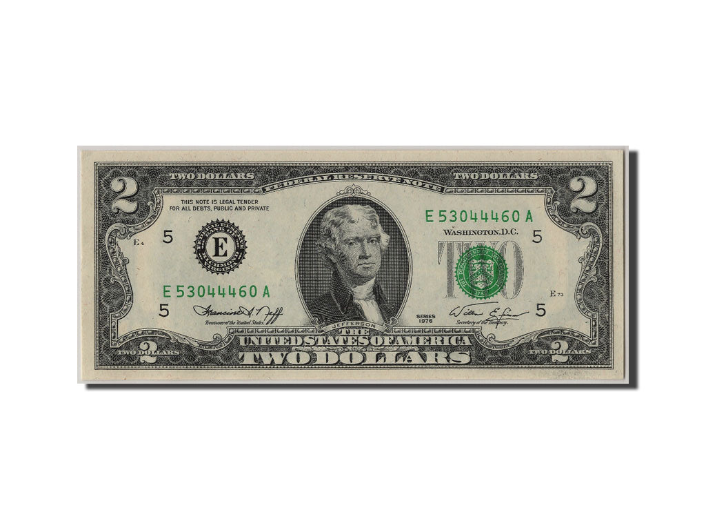 Banknote, United States, Two Dollars, 1976, UNC(65-70)