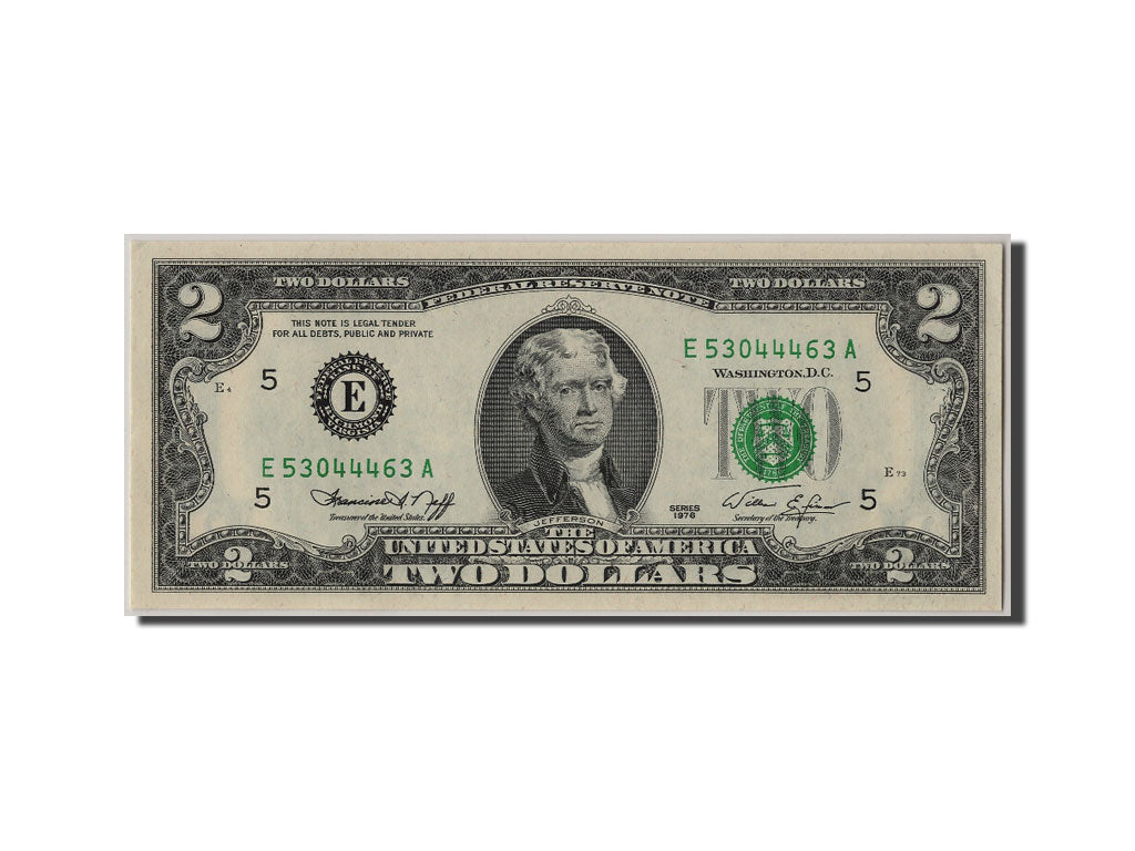 Billet, États-Unis, Two Dollars, 1976, NEUF