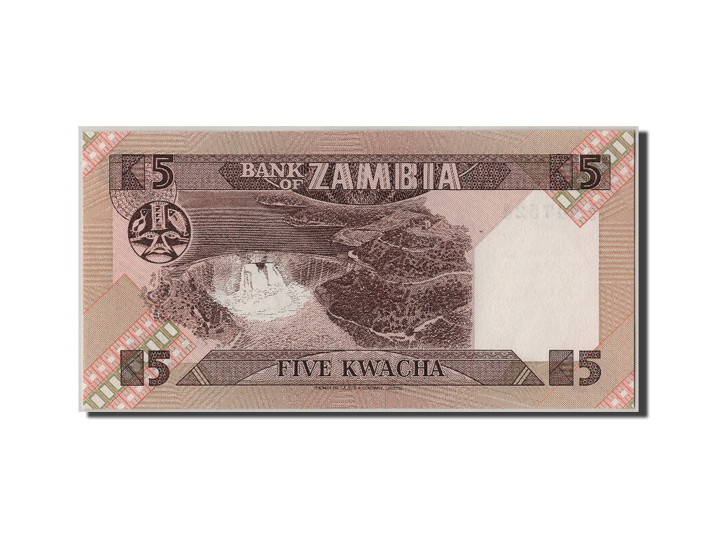Banknote, Zambia, 5 Kwacha, UNC(65-70)