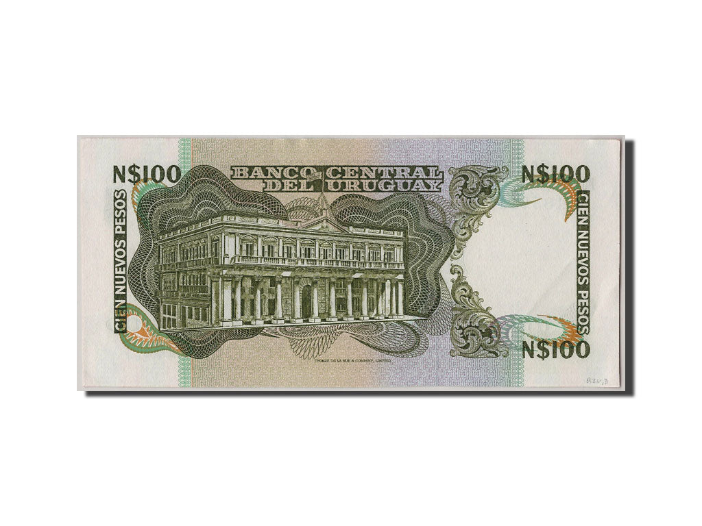 Billete, 100 Nuevos Pesos, Uruguay, SC