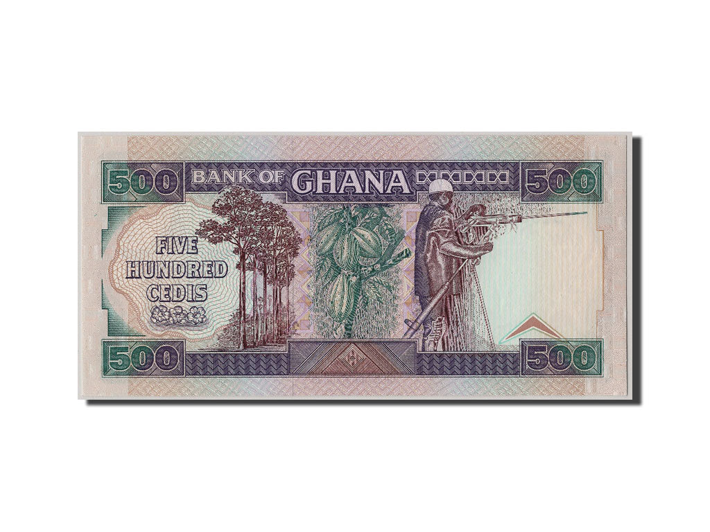 Banknote, Ghana, 500 Cedis, 1991, 1991-09-19, UNC(65-70)