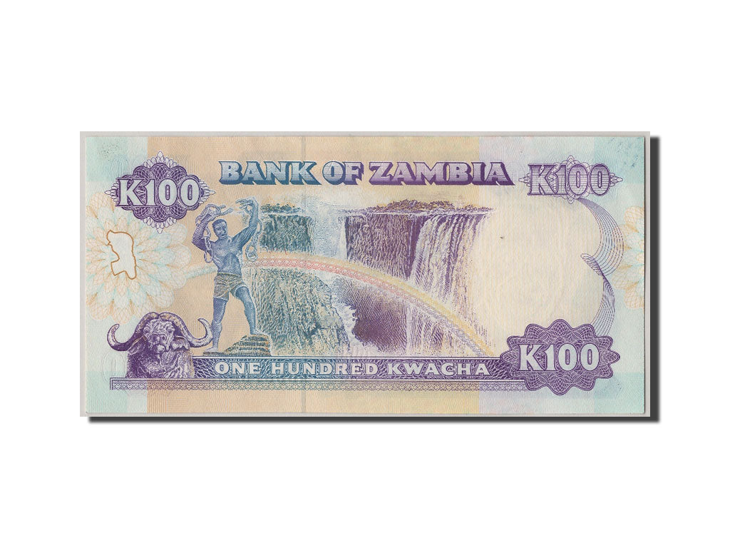 Banknote, Zambia, 100 Kwacha, UNC(63)