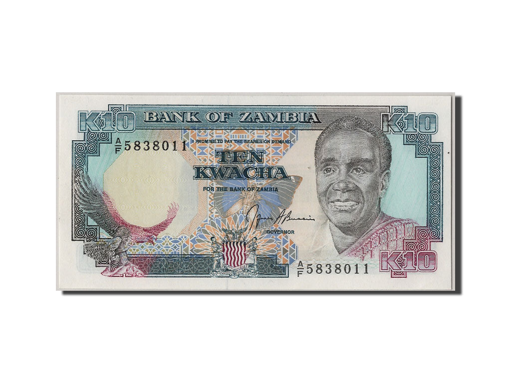 Banknote, Zambia, 10 Kwacha, UNC(63)