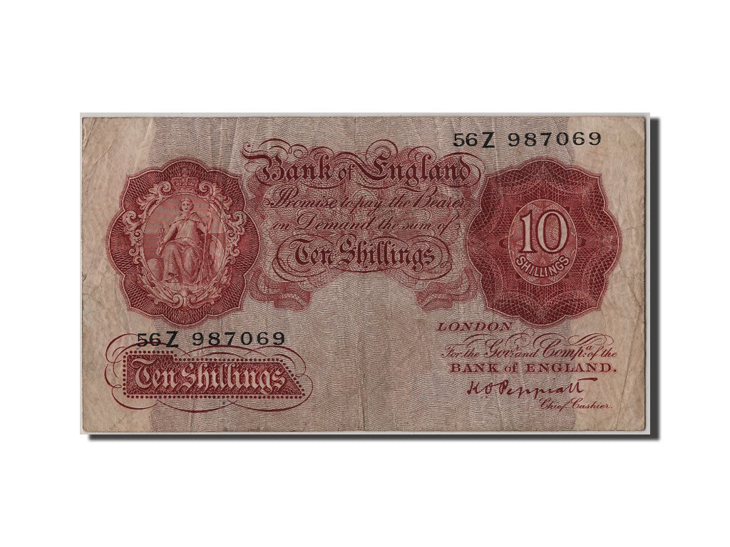 Banknote, Great Britain, 10 Shillings, VF(20-25)