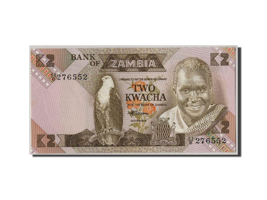 Banknote, Zambia, 2 Kwacha, UNC(65-70)