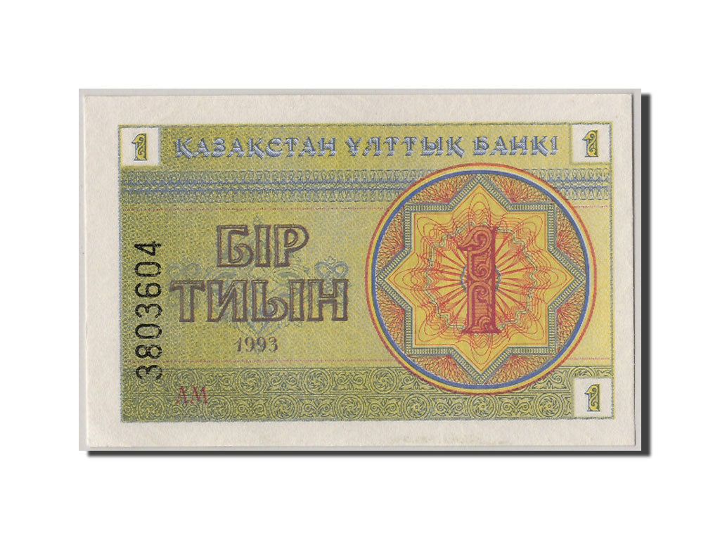 Geldschein, Kasachstan, 1 Tyin, 1993, UNZ