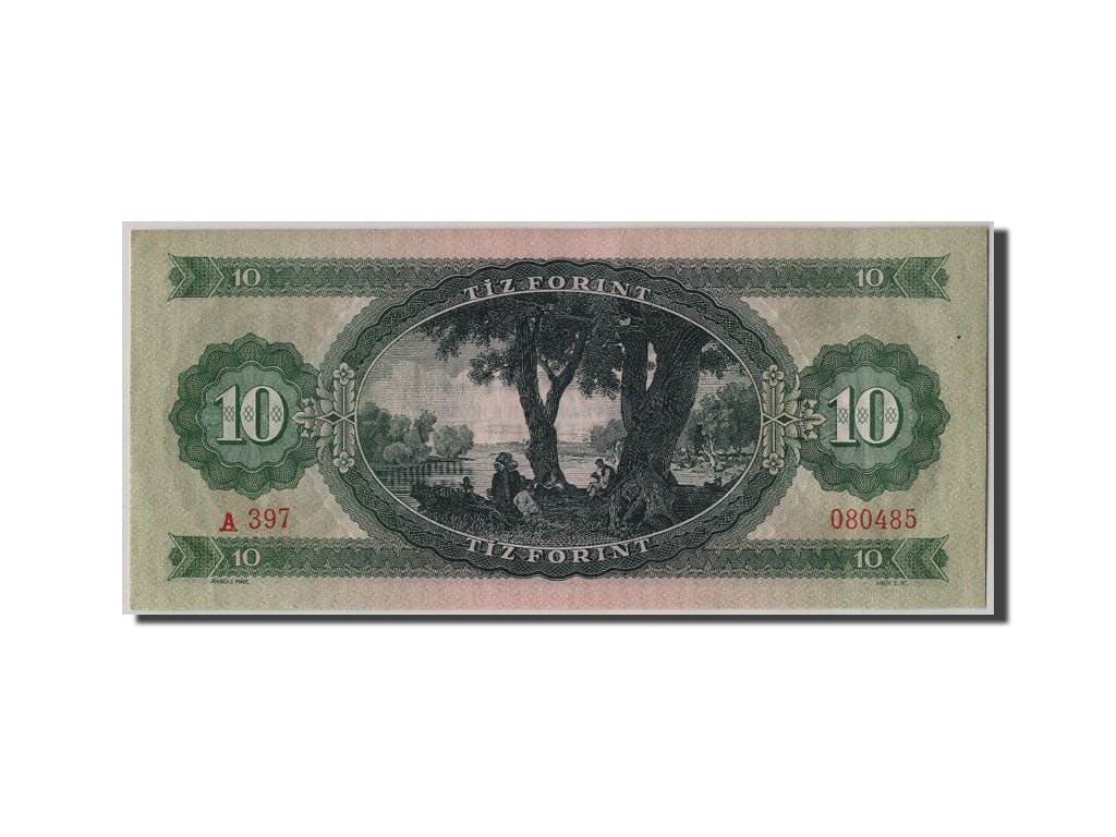 Geldschein, Ungarn, 10 Forint, 1939, 1939-06-30, VZ