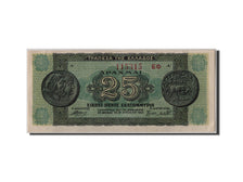 Banknote, Greece, 25,000,000 Drachmai, 1944, 1944-08-10, UNC(63)