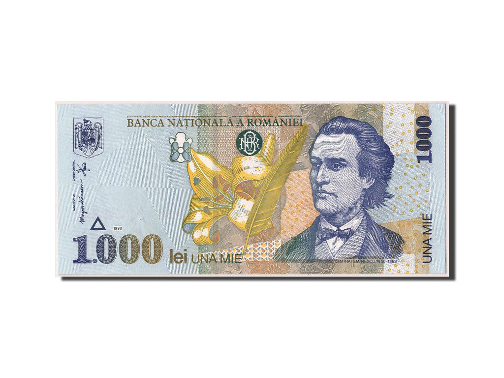 Billet, Roumanie, 1000 Lei, 1998, NEUF