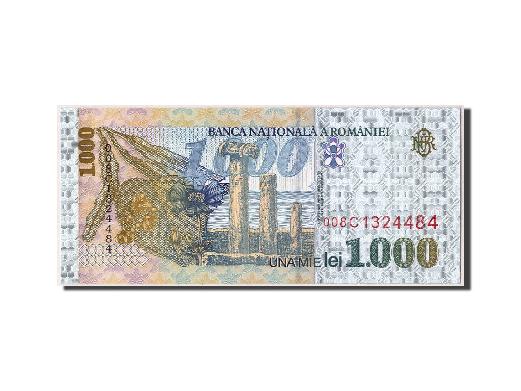 Billet, Roumanie, 1000 Lei, 1998, NEUF