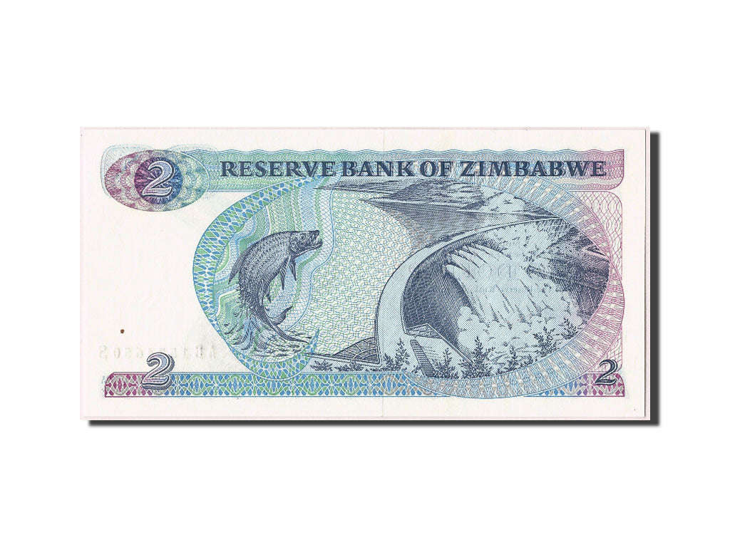 Banknote, Zimbabwe, 2 Dollars, 1983, UNC(65-70)