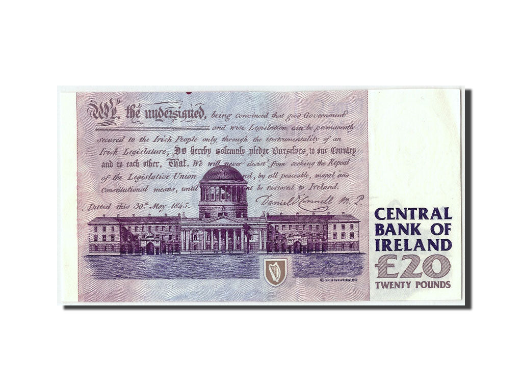 Banknote, Ireland - Republic, 20 Pounds, 1993, 1993-02-09, UNC(63)