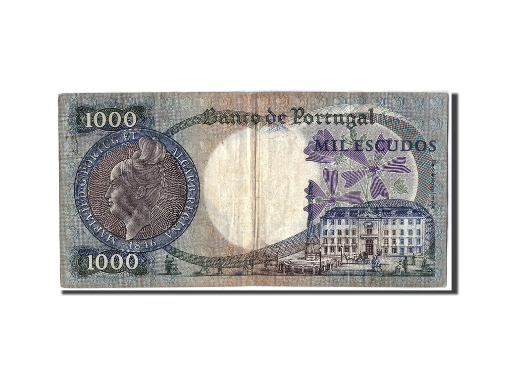 Banknote, Portugal, 1000 Escudos, 1967, 1967-05-16, VF(20-25)
