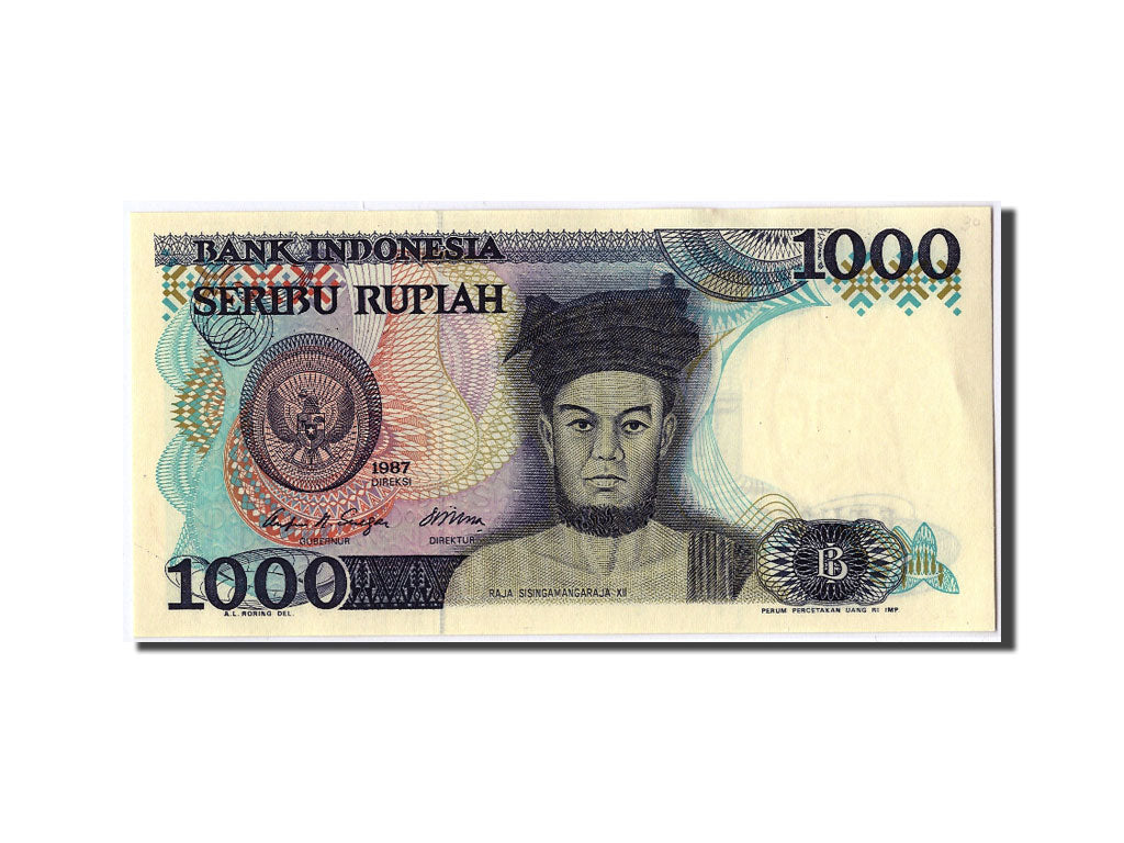 Banknote, Indonesia, 1000 Rupiah, 1987, UNC(63)