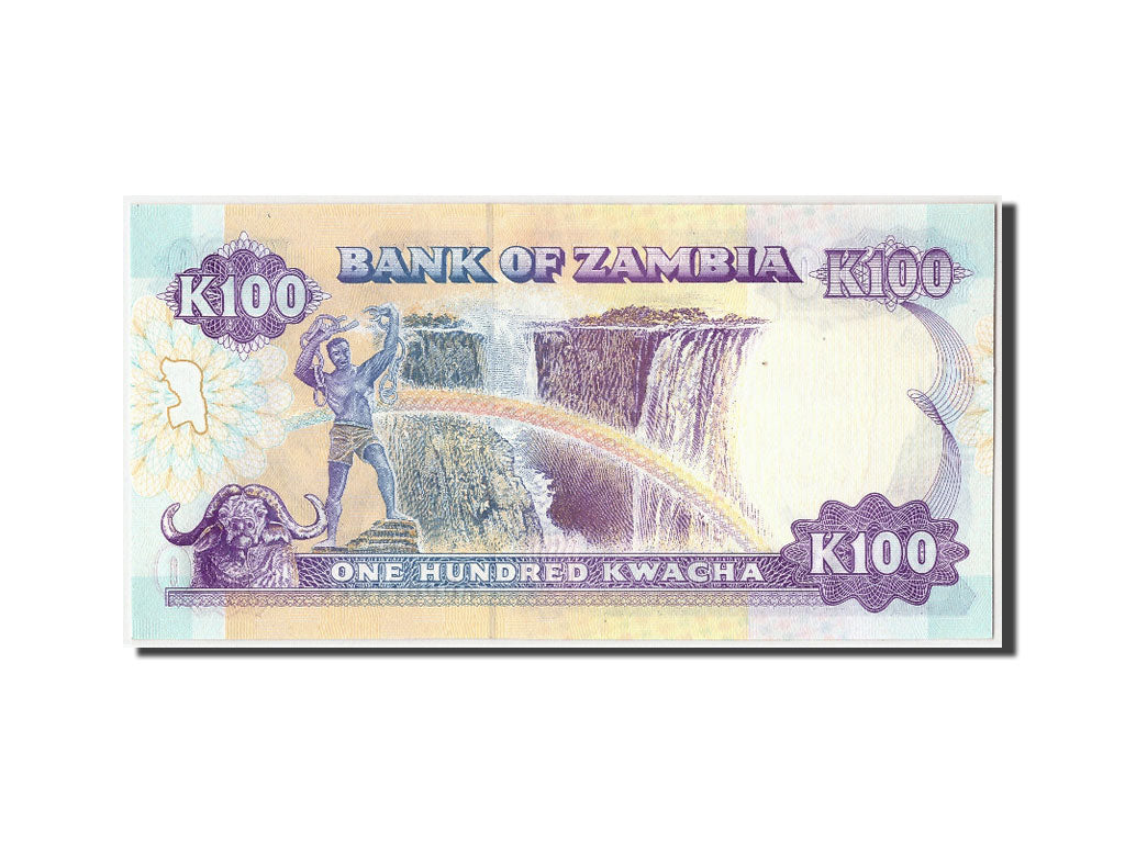 Banknote, Zambia, 100 Kwacha, UNC(63)