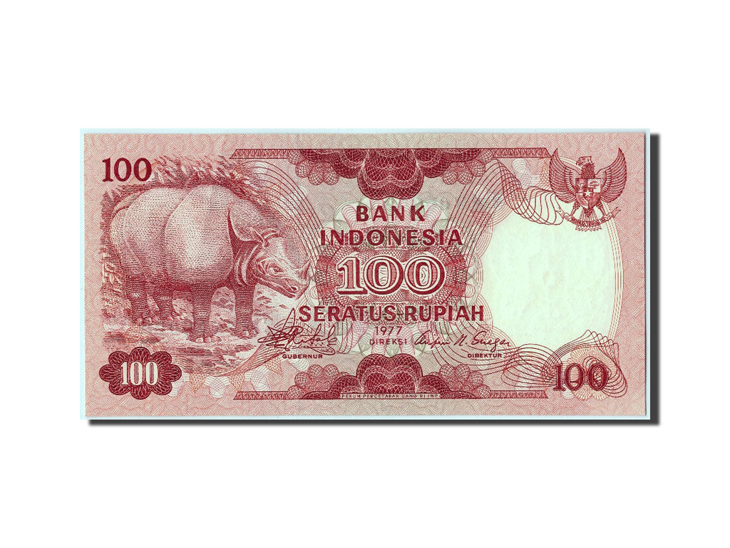 Banconote, Indonesia, 100 Rupiah, 1977, FDS