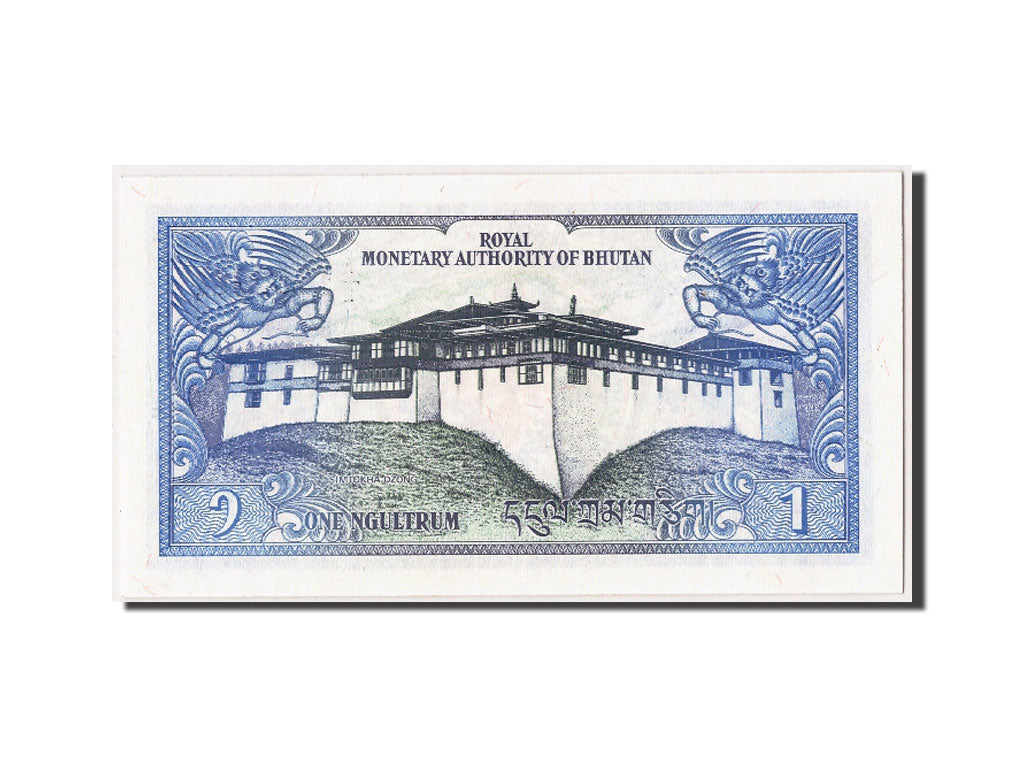 Banknote, Bhutan, 1 Ngultrum, UNC(65-70)
