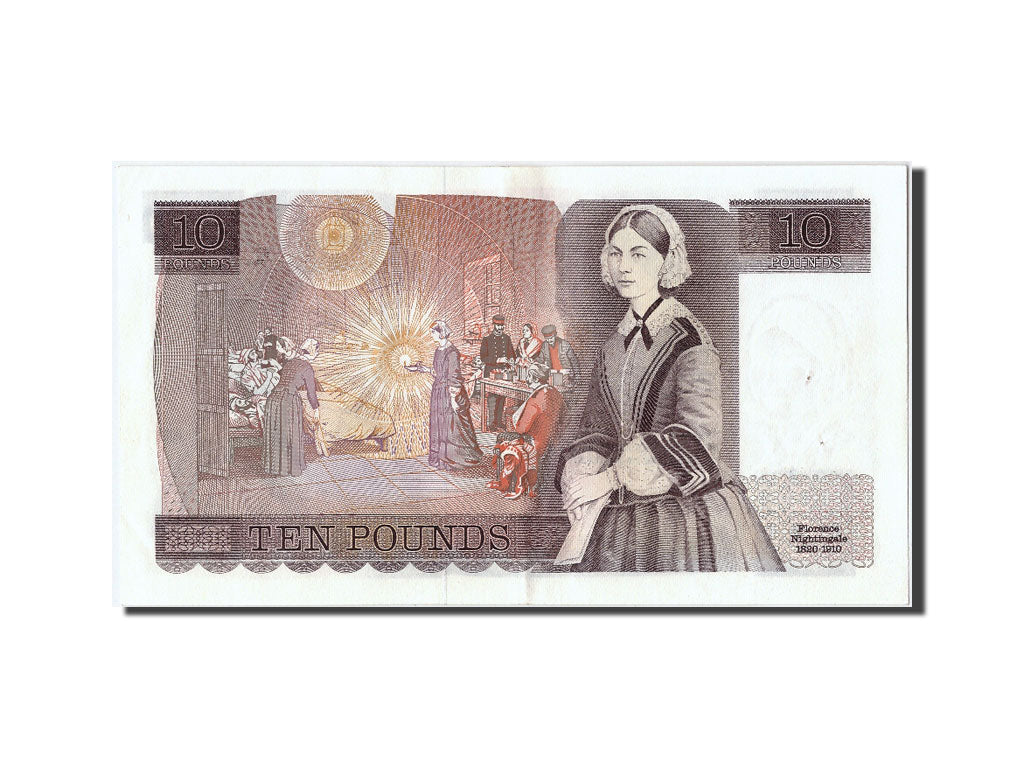 Geldschein, Großbritannien, 10 Pounds, VZ