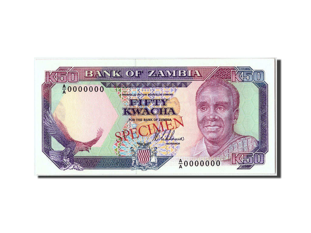 Banknote, Zambia, 50 Kwacha, UNC(65-70)