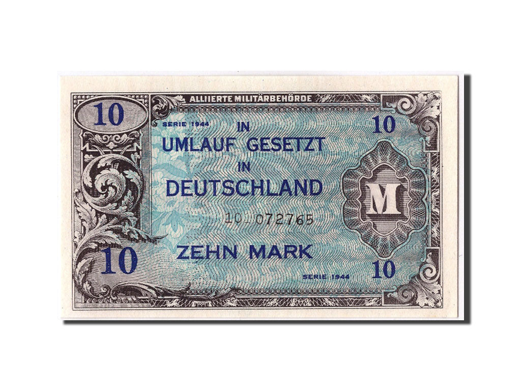 Banknote, Germany, 10 Mark, 1944, UNC(65-70)