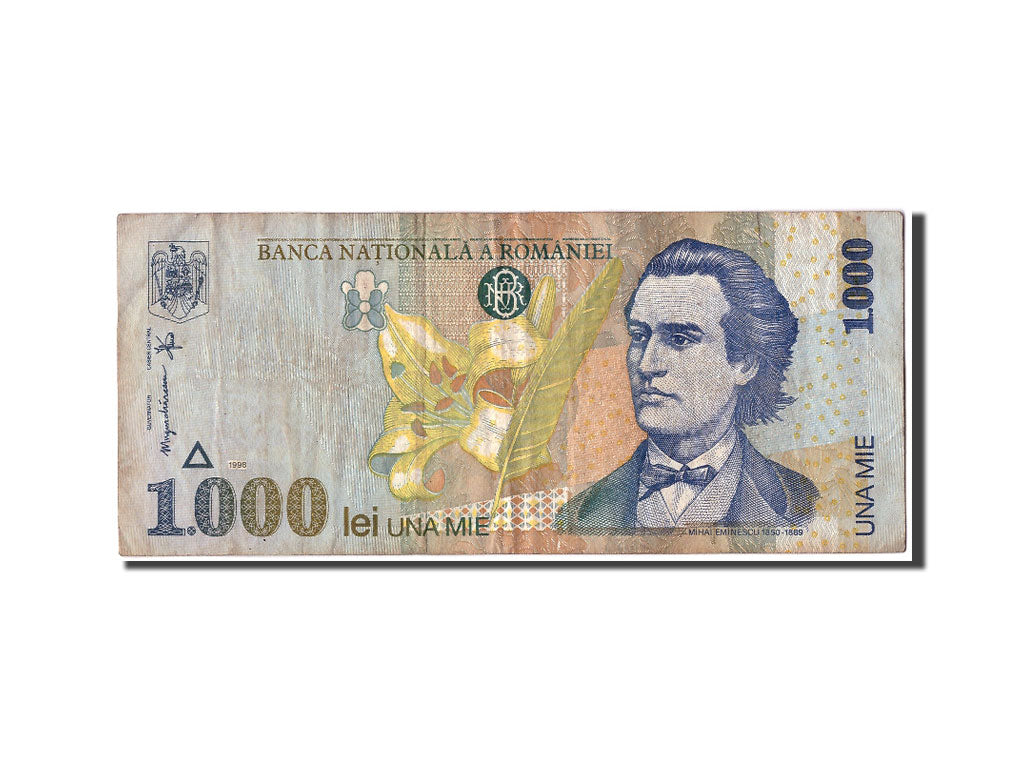 Geldschein, Rumänien, 1000 Lei, 1998, S