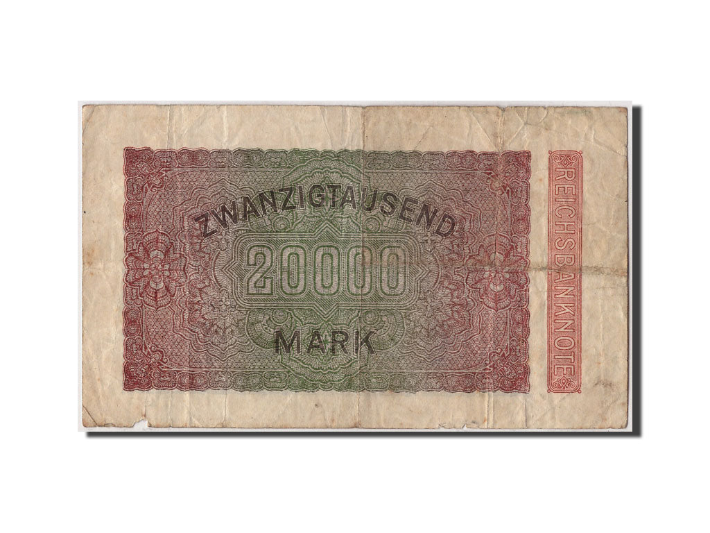 Banconote, Germania, 20,000 Mark, 1923, 1923-02-20, B