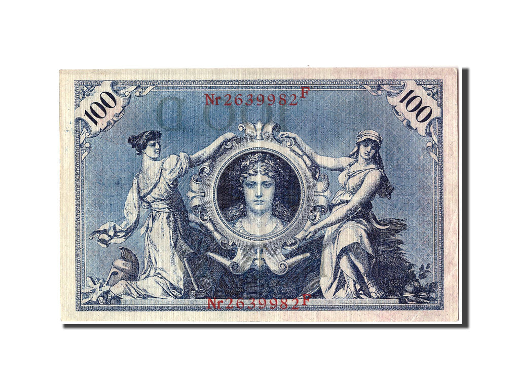 Banknote, Germany, 100 Mark, 1908, 1908-02-07, AU(50-53)