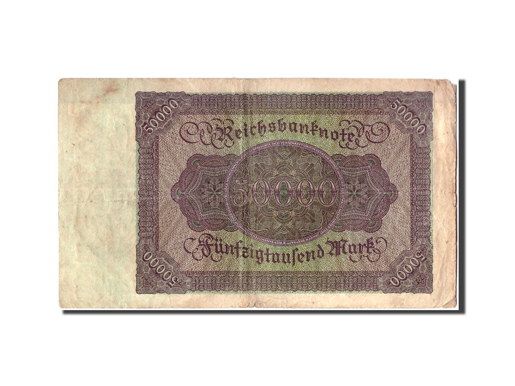 Billet, Allemagne, 50,000 Mark, 1922, 1922-11-19, TB
