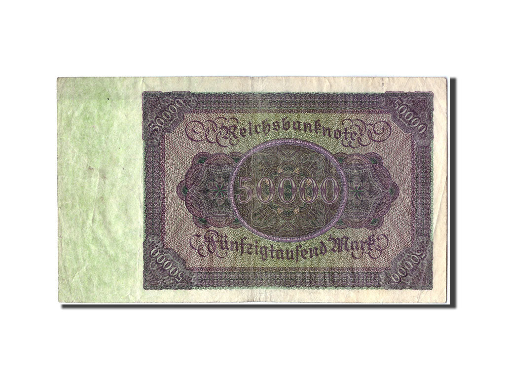 Billet, Allemagne, 50,000 Mark, 1922, 1922-11-19, TB+