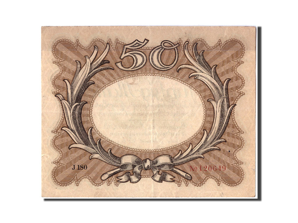 Billete, 50 Mark, 1918, Alemania, 1918-11-30, MBC