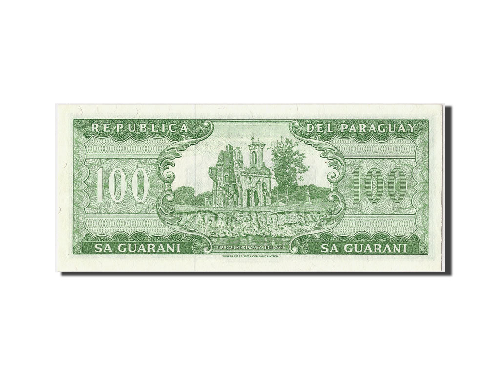Billete, 100 Guaranies, Paraguay, UNC