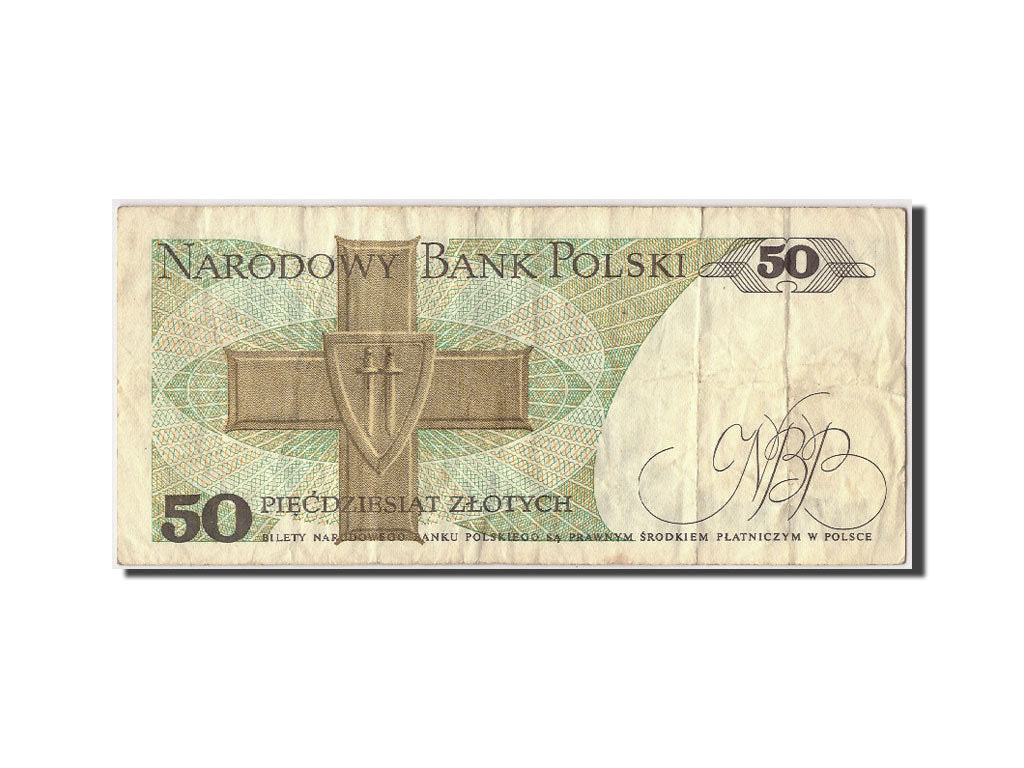 Banknote, Poland, 50 Zlotych, 1988, 1988-12-01, VF(30-35)