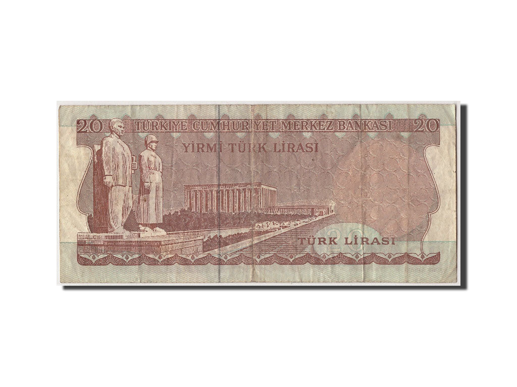 Billet, Turquie, 20 Lira, TB